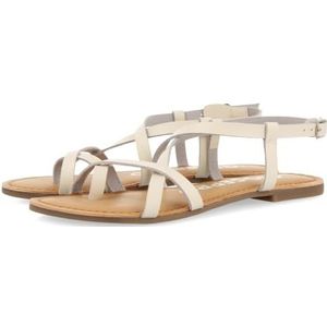 GIOSEPPO Coursan damessandalen, off-white, 36 EU, Ivoor, 36 EU