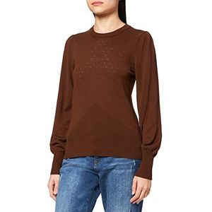 Noa Noa Dames Essential Merino Knit, Long Sleeve Pullover Sweater