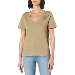 ESPRIT T-shirt voor dames, 345/light kaki, XS