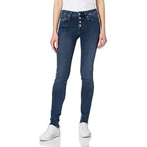 Mavi Adriana Jeans voor dames, Dark Brushed Str, 25W x 28L