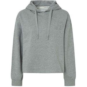 Pepe Jeans Dames Estrid, Sweatshirt, Grijs, S, Grijs (Marl Grijs), S