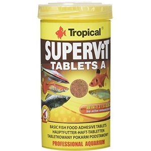 TROPICAL Supervit Tablettenvoer voor aquaria, 250 ml, 2 stuks