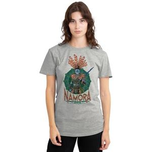 Black Panther Wakanda Forever Namora dames T-shirt, atletisch heide, XX-Large, Atletische Heather, XXL