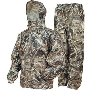 FROGG TOGGS Heren Standaard, klassiek, waterdicht, ademend regenpak voor heren voor alle sporten, Realtree Max-5, S, lang
