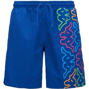 Kappa Graphik Fokiko badpak, L, blauw, heren