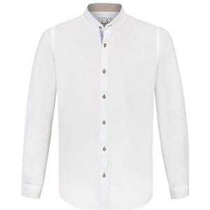 Stockerpoint Raffa overhemd voor heren, wit-blauw, XL
