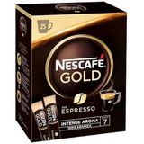 NESCAFÉ GOLD Espresso oploskoffie - 6 doosjes à 25 zakjes