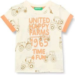 United Colors of Benetton T-shirt voor kinderen., meerkleurig 62z, 3 Maanden