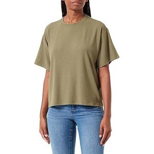 PIECES Dames Pckylie Ss Oversized Tee Noos T-shirt, diep lichen green, XL