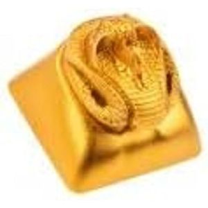 ZOMOPLUS Aluminium Keycap Kobra - goud