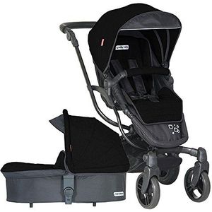 PALLAS 656, geest zwart, PATRON kinderwagen 2-in-1 combi systeem