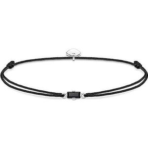 Thomas Sabo Little Secret LS0106-401-5-L20v Damesarmband, witte steen, baguette-geslepen, 925 sterling zilver, 14,00-20,00 cm, sterling zilver, Zirkonia