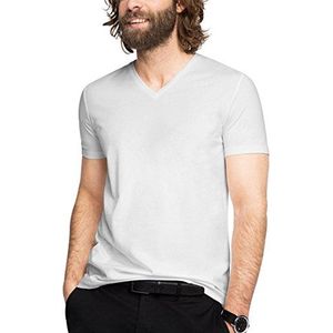 ESPRIT Collection heren t-shirt, wit (white 100), XL