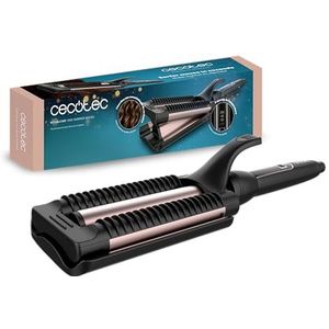 Cecotec RitualCare 1000 Summer Waves Stijltang, 90 W, 3 vaten met 25 mm keramische coating, 3 instelbare temperaturen, 3 temperatuurinstellingen, kabel 360 graden