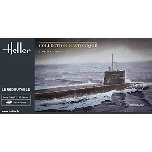 Heller 81075 modelbouwset U-boot, S/M herdoutable