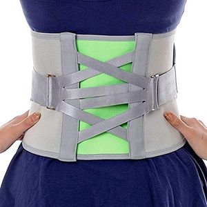 Amashr - Verstelbare Houten Taillebescherming - Ondersteuning - Groot