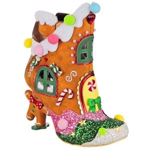 Irregular Choice Royal Icing Boots, Gold Multi, EUR 38 (UK 5), Goud Multi, 38 EU