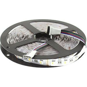 LED RGBW koel wit (6000K) 4-in-1 strip 24V, 500cm, 60 LEDS/M (300 stk.), IP20-4 kleuren in een LED