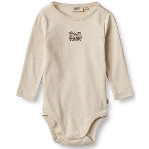 Wheat Uniseks pyjama voor baby's en peuters, 3191 offwhite, 92/2Y