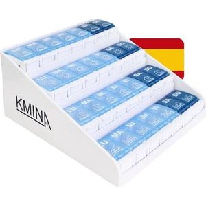 KMINA - Pilulier Semaine 7 Jours - Grote Capaciteit - Medische Organisatie