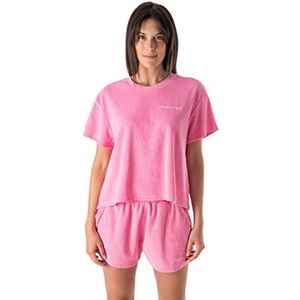 HEART AND SOUL Dames T-Shirt collectie Palm Beach | Dameskleding | T-Shirt van katoen | Kleur Roze | Maat XS, PINK, XS
