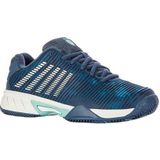 K-Swiss Performance Hypercourt Express 2 HB tennisschoen, Indian Teal/Star White/Moonstruck, 36 EU, Indian Teal Star White Moonstruck, 36 EU