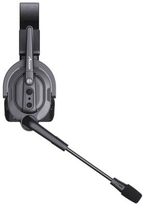 Accsoon - Como Remote Headset - Dual-Mic-omgevingsruisonderdrukking voor heldere spraakkwaliteit - Ergonomisch ontwerp - 400 meter bereik