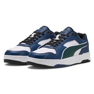 PUMA Unisex RBD Break Low Sneaker, Perzisch Blauw-Groen Terrain Wit, 9.5 UK, Perzisch Blauw Groen Terrein PUMA Wit, 44 EU