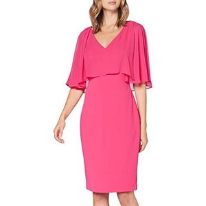 Gina Bacconi Adele Cocktailjurk voor dames, Fucshia Roos, 42
