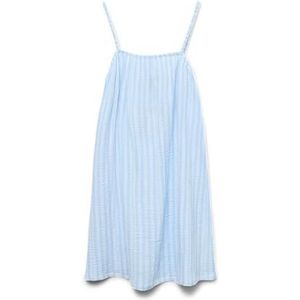 Vero Moda - Midi-jurk - Gestreept - Losse Pasvorm - Mouwloos