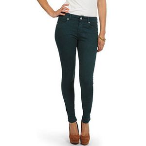 Cross Jeans P 490-500/Alicia Skinny/Slim Fit (buis) Hoge tailleband, groen (dark green), 24W x 32L