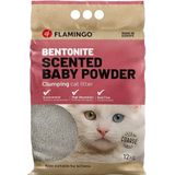 Flamingo Kattenbakvulling Europa – premium product – talkgeur voor baby's – 12 kg voor 10 weken – oorsprong Europa – neutraliseert onaangename geuren – zacht – nieuw populair product!!