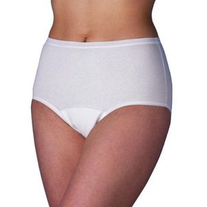 Mediset - Culottes - Incontinentie - Wit - 93% Katoen, 7% Elastaan