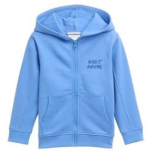 TOM TAILOR sweatjack voor jongens, 37177 - Soft Mid Blue, 92-98