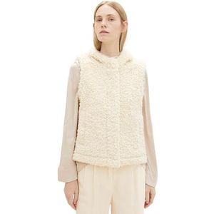 TOM TAILOR Sweatshirt voor dames, 10315 - Whisper White, XXS