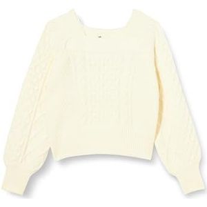 SIDONA Gebreide damestrui 11025483-SI01, wolwit, XL/XXL, wolwit, XL/XXL