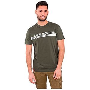 Alpha Industries Alpha Industries T Shirt voor Mannen Dark Olive