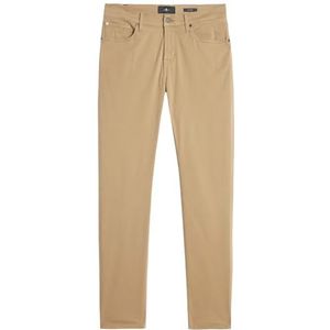 7 For All Mankind Slimmy Stretch Sateen Silver Mink, wit, 31W