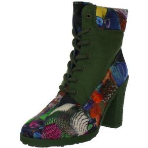 Desigual Enkle Boot Caquiis 27AS325 dames fashion halve laarzen & enkellaarzen, Groen Azul Gaultier 5077, 36 EU