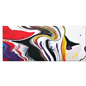Homemania Wandfoto, abstract, voor woonkamer, slaapkamer, meerkleurig, 70 x 3 x 100 cm, HM20KNV70 x 100 – 44, polyester, hout