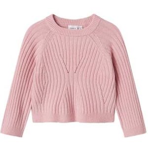 Gebreide Trui - Loose Fit - Ronde Hals - Lange Mouwen - Platgebreid