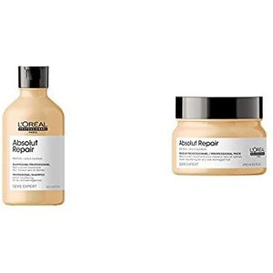 L'Oréal Serie Expert Absolut Repair Gold Haarmasker 250ml & Shampoo 300 ml