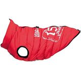 Trixie Hondenjas voor huisdieren - cape jas met tuigje, groot, klein, middelgroot, honden, accessoires, cape, Saint-Malo maat XS 30 cm rood