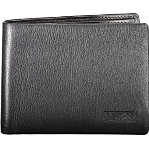 GUESS Nieuw Boston Flat Billfold, Heren Portemonnee, Zwart, Zwart