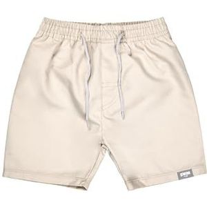 Sterntaler Zwemshorts, effen, uv-bescherming 50+, voor jongens, beachwear, sneldrogend, babyzwembroek met luierinzetstuk tot maat 86/92 en verstelbaar trekkoord in de tailleband, beige, 92
