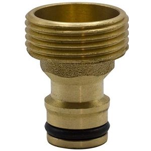 Riegolux messing adapter kraan met schroefdraad 1/2 inch granel 3/4"" 50 hojas