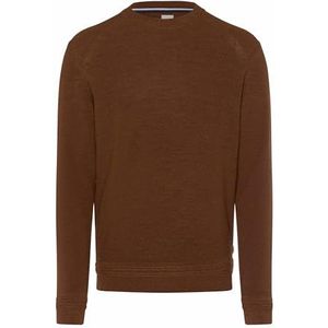 Brax - Gebreide Trui - Effen - Ronde Hals