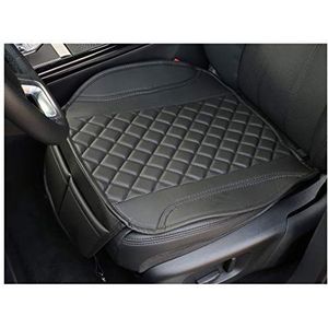 Maat stoelhoezen voor autostoelen compatibel met Mercedes V-Klasse EQV bestuurder en passagier beschermhoezen stoelbekleding FB:OT404 (zwart)