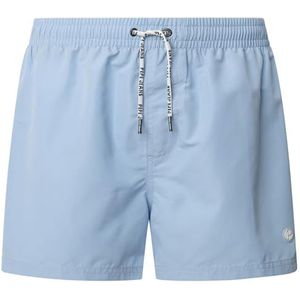 Pepe Jeansvoor mannen. PMB10417 Rubber zwempak blauw (L), Casual, Strandkleding, Gerecycled polyester, Duurzaam