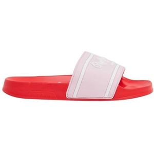 Pepe Jeans - Slider Logo - Teenslippers - Lichtroze - Anatomisch Vormgegeven